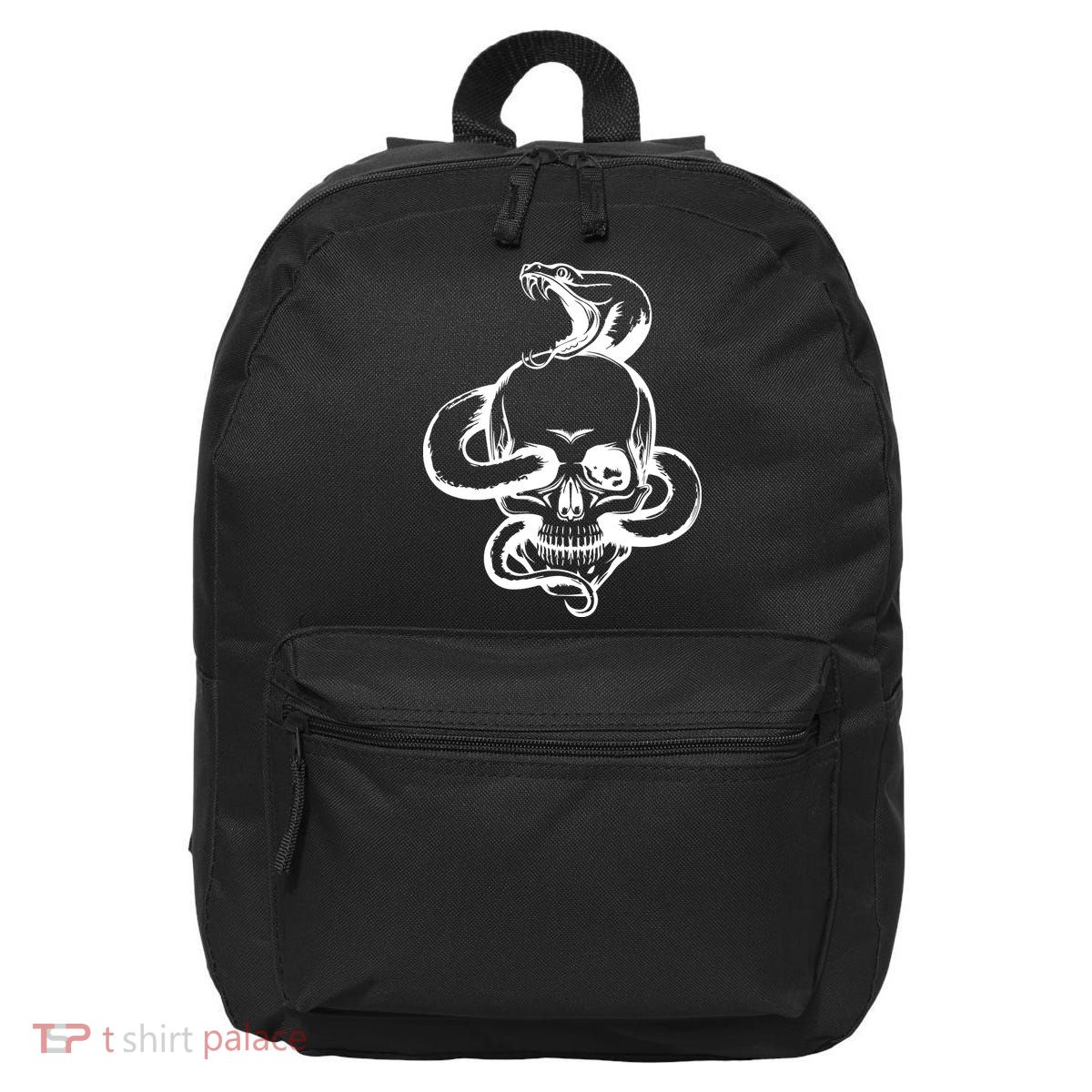 Snake Skull  16 in Basic Backpack