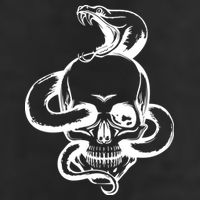 Snake Skull  25L Jumbo Tote