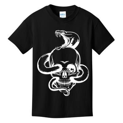 Snake Skull  Kids T-Shirt