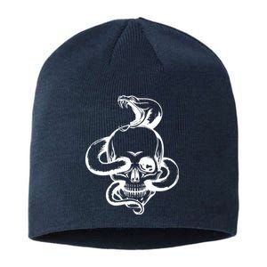 Snake Skull  Sustainable Beanie