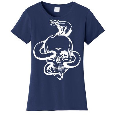 Snake Skull  Women's T-Shirt