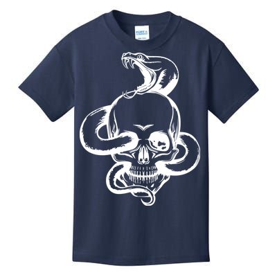 Snake Skull  Kids T-Shirt