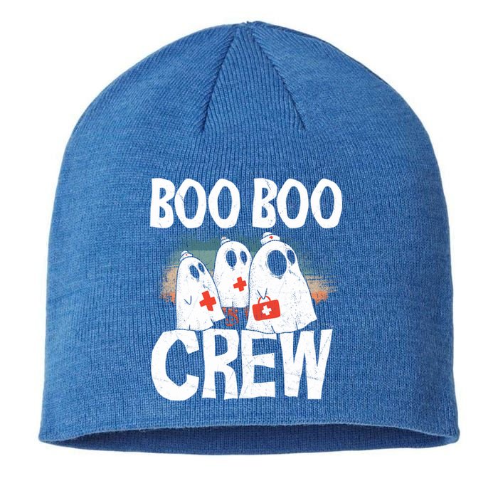 Spooky Nursing Boo Boo Crew Nurse Halloween Nurse Meaningful Gift Sustainable Beanie