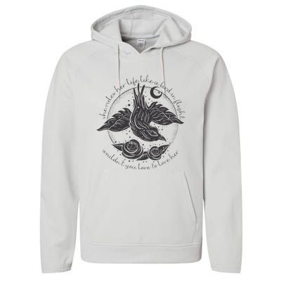 S.T.E.V.I.E N.I.C.K.S Bird In Flight Rhiannon Inspired Performance Fleece Hoodie