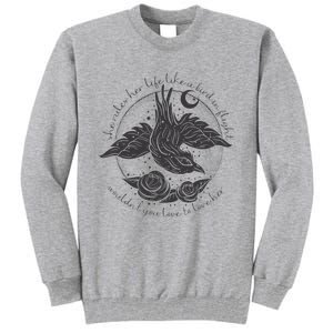 S.T.E.V.I.E N.I.C.K.S Bird In Flight Rhiannon Inspired Tall Sweatshirt