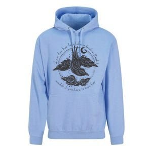 S.T.E.V.I.E N.I.C.K.S Bird In Flight Rhiannon Inspired Unisex Surf Hoodie