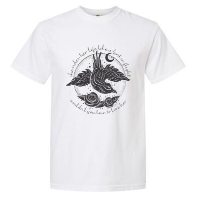 S.T.E.V.I.E N.I.C.K.S Bird In Flight Rhiannon Inspired Garment-Dyed Heavyweight T-Shirt