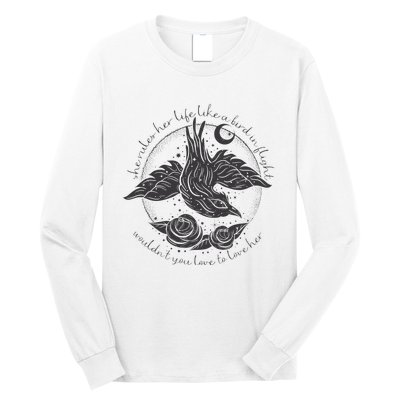 S.T.E.V.I.E N.I.C.K.S Bird In Flight Rhiannon Inspired Long Sleeve Shirt