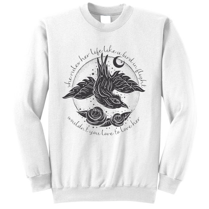 S.T.E.V.I.E N.I.C.K.S Bird In Flight Rhiannon Inspired Sweatshirt