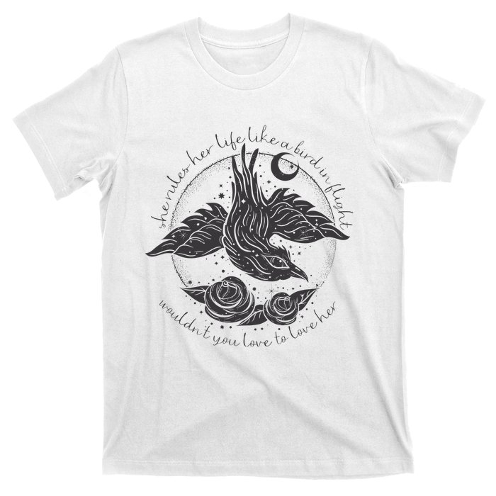 S.T.E.V.I.E N.I.C.K.S Bird In Flight Rhiannon Inspired T-Shirt