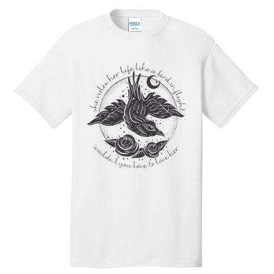 S.T.E.V.I.E N.I.C.K.S Bird In Flight Rhiannon Inspired Tall T-Shirt