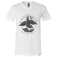 S.T.E.V.I.E N.I.C.K.S Bird In Flight Rhiannon Inspired V-Neck T-Shirt