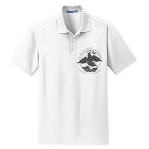 S.T.E.V.I.E N.I.C.K.S Bird In Flight Rhiannon Inspired Dry Zone Grid Polo