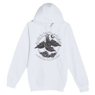 S.T.E.V.I.E N.I.C.K.S Bird In Flight Rhiannon Inspired Premium Pullover Hoodie