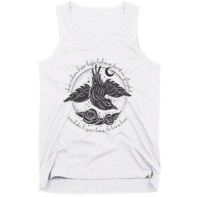 S.T.E.V.I.E N.I.C.K.S Bird In Flight Rhiannon Inspired Tank Top