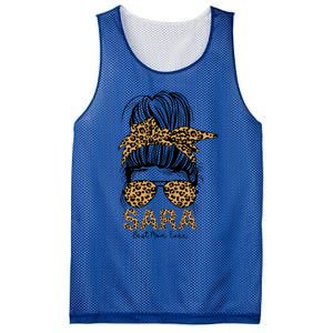 Sara Name Best Mom Ever Sara MotherS Day Cool Gift Mesh Reversible Basketball Jersey Tank