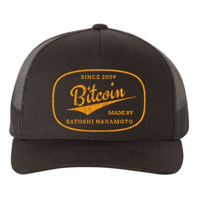 Satoshi Nakamoto Bitcoin Crypto Yupoong Adult 5-Panel Trucker Hat