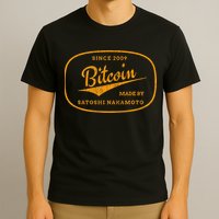 Satoshi Nakamoto Bitcoin Crypto T-Shirt