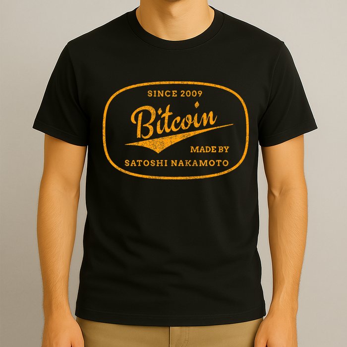 Satoshi Nakamoto Bitcoin Crypto T-Shirt