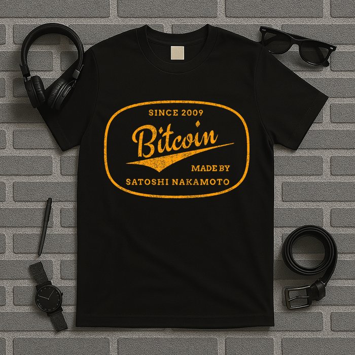 Satoshi Nakamoto Bitcoin Crypto T-Shirt