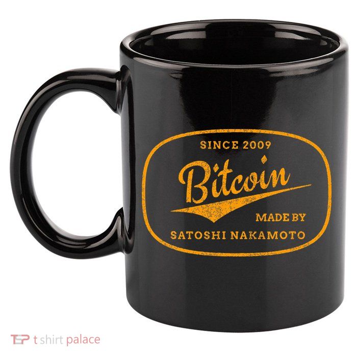 Satoshi Nakamoto Bitcoin Crypto 11oz C Handle Ceramic Mug