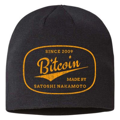 Satoshi Nakamoto Bitcoin Crypto Sustainable Beanie