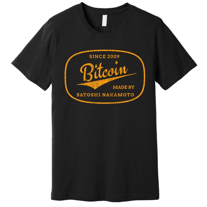 Satoshi Nakamoto Bitcoin Crypto Premium T-Shirt