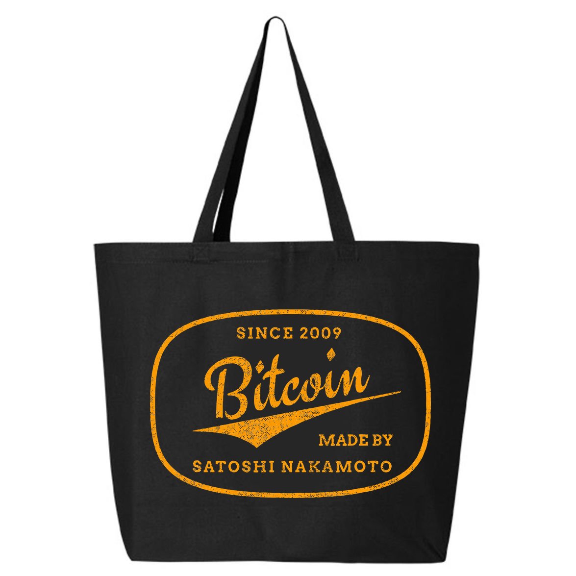 Satoshi Nakamoto Bitcoin Crypto 25L Jumbo Tote