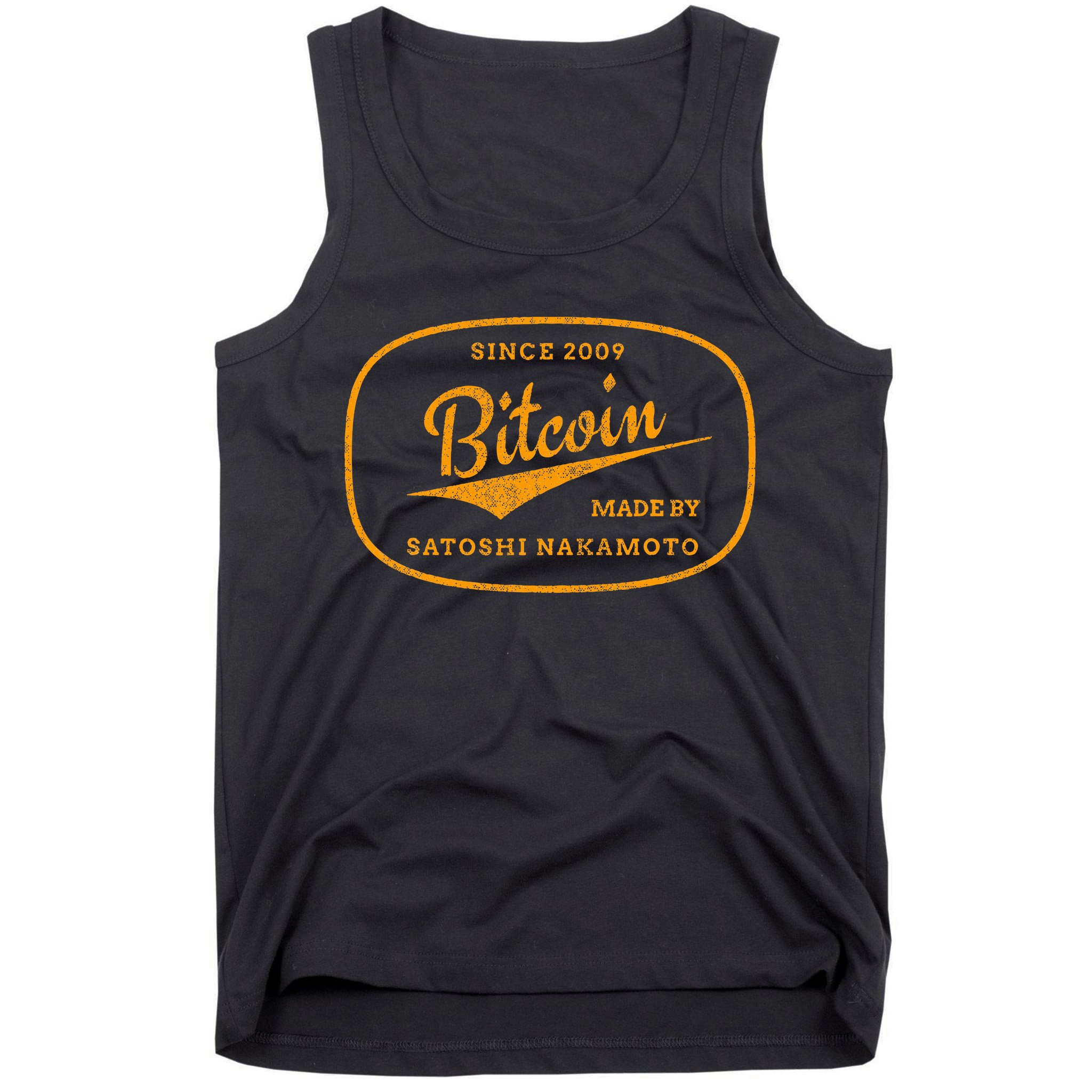 Satoshi Nakamoto Bitcoin Crypto Tank Top