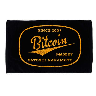 Satoshi Nakamoto Bitcoin Crypto Microfiber Hand Towel