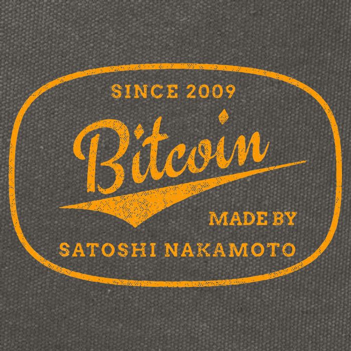 Satoshi Nakamoto Bitcoin Crypto Cotton Canvas Backpack