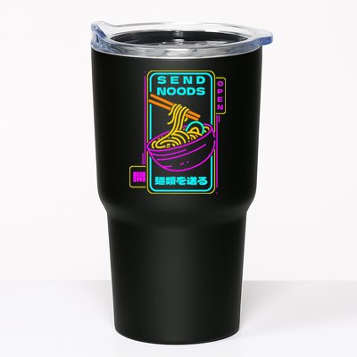 Send Noodle Bowl Funny Ra Noods Anime Japan Neon Glow Tee Tumbler