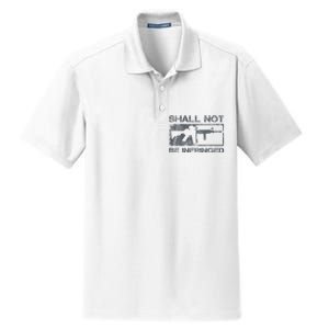 Shall Not Be Infringed 2a Ar15 Pro Gun Rights Dry Zone Grid Polo