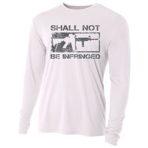 Shall Not Be Infringed 2a Ar15 Pro Gun Rights Cooling Performance Long Sleeve Crew