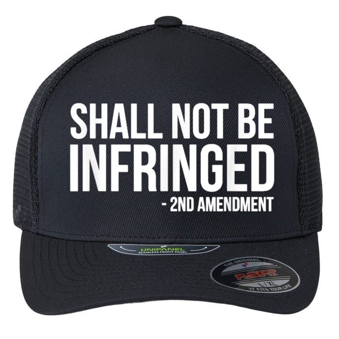 Shall Not Be Infringed 2nd Amendment Rights Flexfit Unipanel Trucker Cap