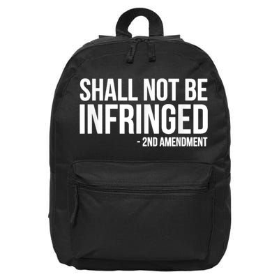 Shall Not Be Infringed 2nd Amendment Rights 16 in Basic Backpack