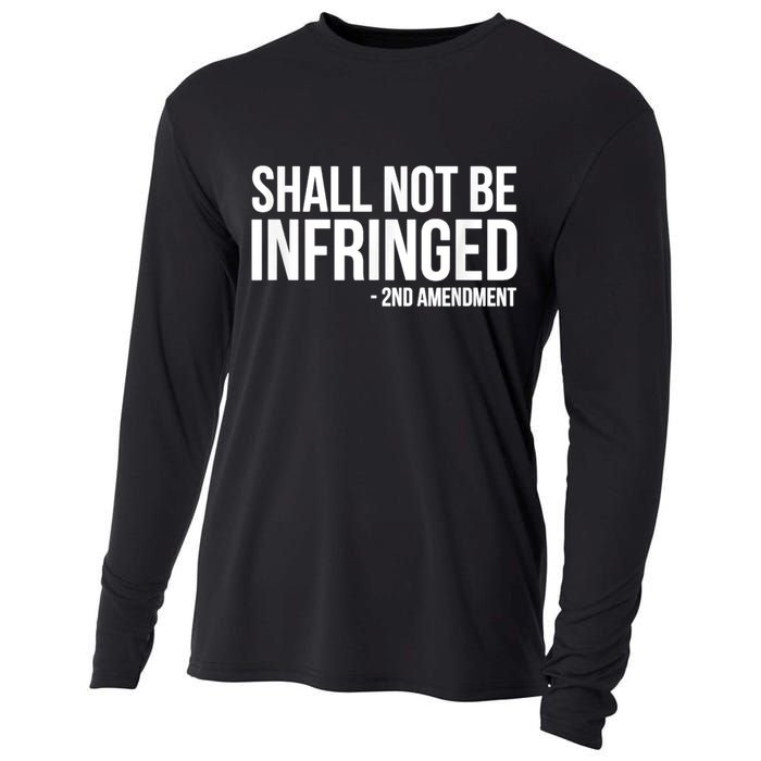 Shall Not Be Infringed 2nd Amendment Rights Cooling Performance Long Sleeve Crew