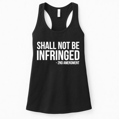 Shall Not Be Infringed 2nd Amendment Rights Womens Tank Top