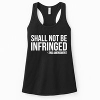 Shall Not Be Infringed 2nd Amendment Rights Womens Tank Top