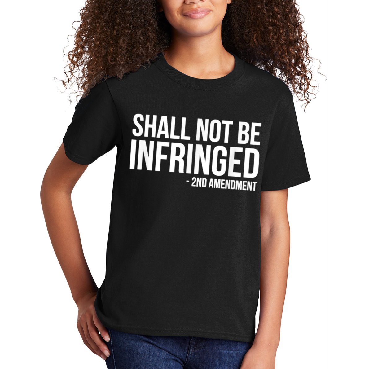 Shall Not Be Infringed 2nd Amendment Rights Kids T-Shirt