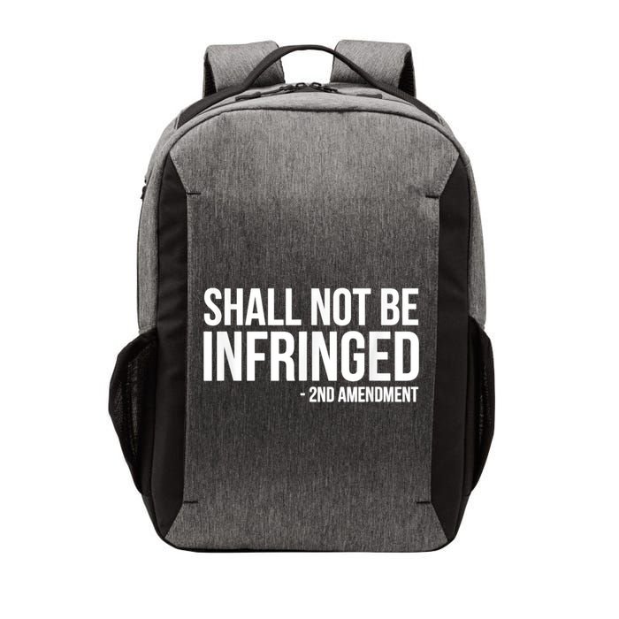 Shall Not Be Infringed 2nd Amendment Rights Vector Backpack