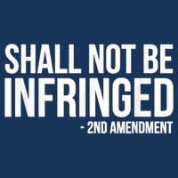 Shall Not Be Infringed 2nd Amendment Rights Infant Baby Jersey Bodysuit