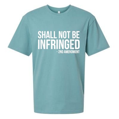 Shall Not Be Infringed 2nd Amendment Rights Sueded Cloud Jersey T-Shirt