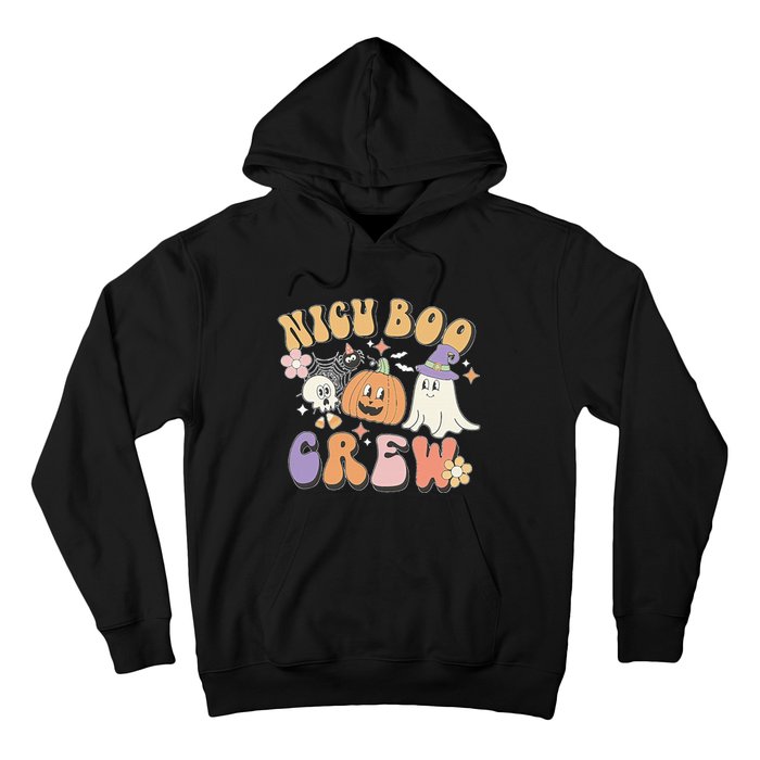 Spooky NICU Boo Crew Costume for Halloween Nurses Hoodie