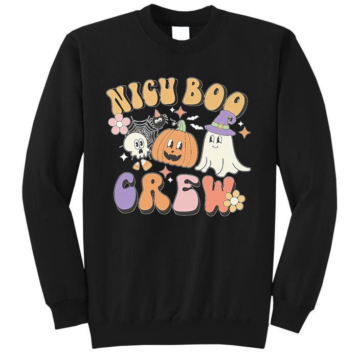 Spooky NICU Boo Crew Costume for Halloween Nurses Sweatshirt