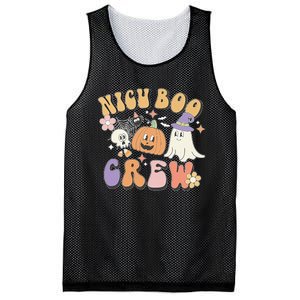 Spooky NICU Boo Crew Costume for Halloween Nurses Mesh Reversible Basketball Jersey Tank