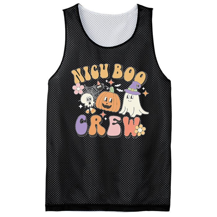 Spooky NICU Boo Crew Costume for Halloween Nurses Mesh Reversible Basketball Jersey Tank