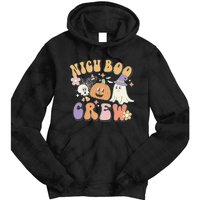 Spooky NICU Boo Crew Costume for Halloween Nurses Tie Dye Hoodie