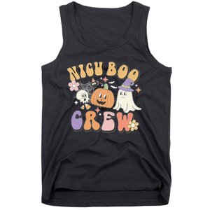 Spooky NICU Boo Crew Costume for Halloween Nurses Tank Top