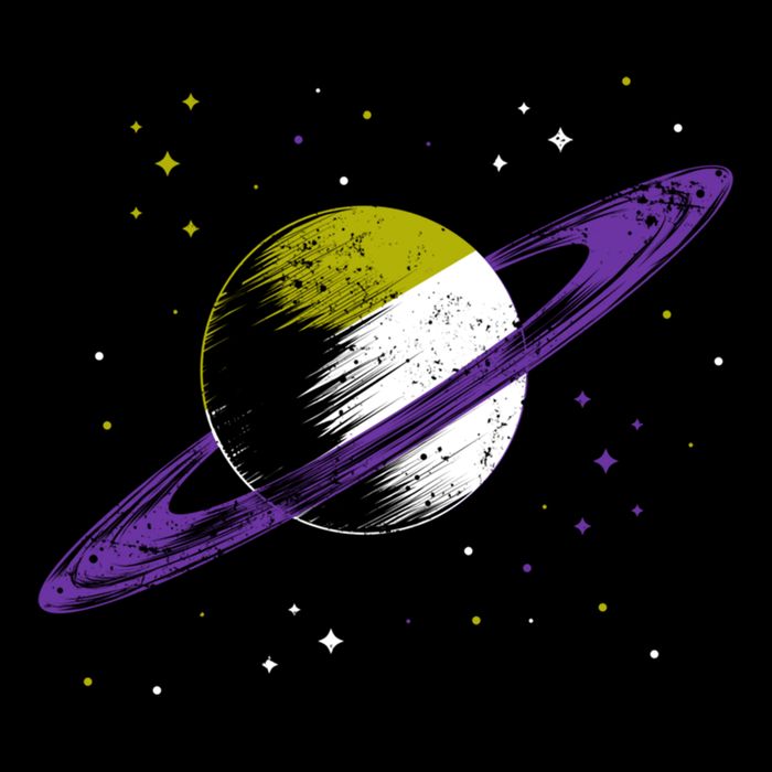 Saturn Non Binary Flag Agedner Astronomer Gift Non Binary Gift Wool Snapback Cap